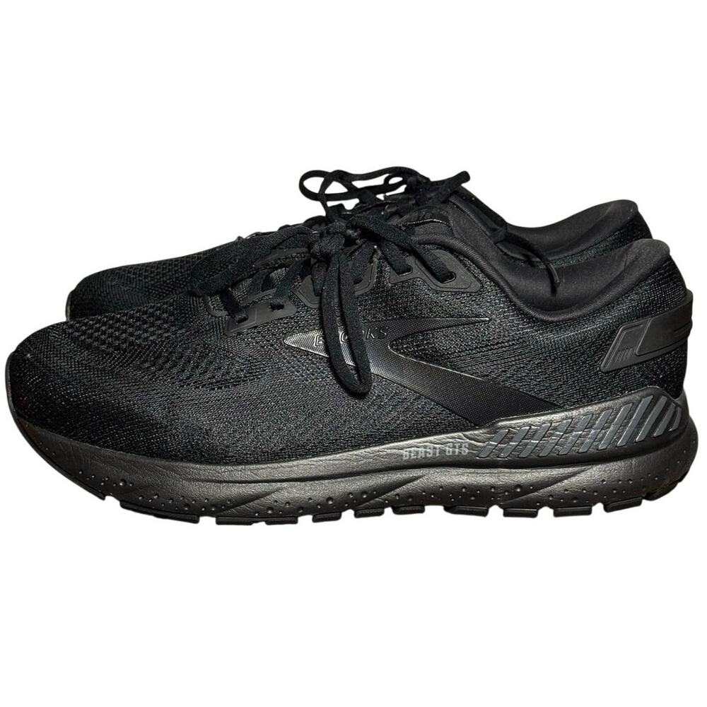 Brooks Beast GTS 24 Triple Black Mens 11.5 4E Extra Wide No Insoles 110425